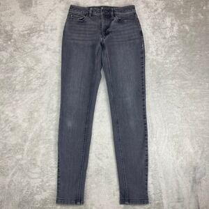 LLBean BeanFlex Skinny Leg Favorite Fit Jeans‎ Gray Women Size 4